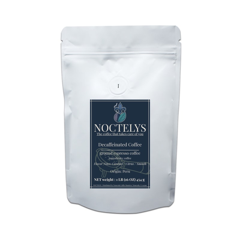 Café décaféiné moulu du Pérou – Mouture espresso pour machines expresso
